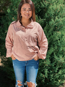 Mauve Windbreaker