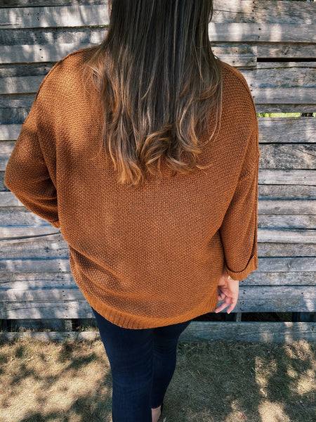 Butterscotch Fall Sweater