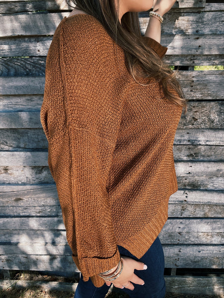 Butterscotch Fall Sweater